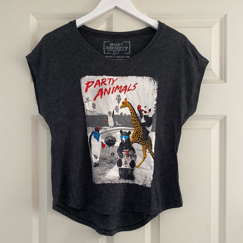 Riot Society graphic T-shirt